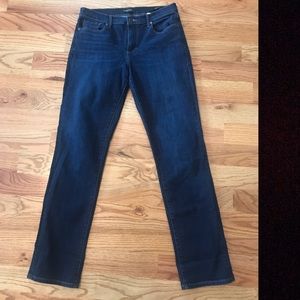 Banana Republic dark wash girlfriend cut jeans 30L